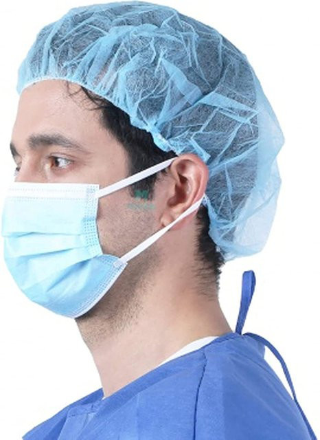 INMAICH Bouffant Cap Einweg Haarnetz, 100 Stück - Bild 1