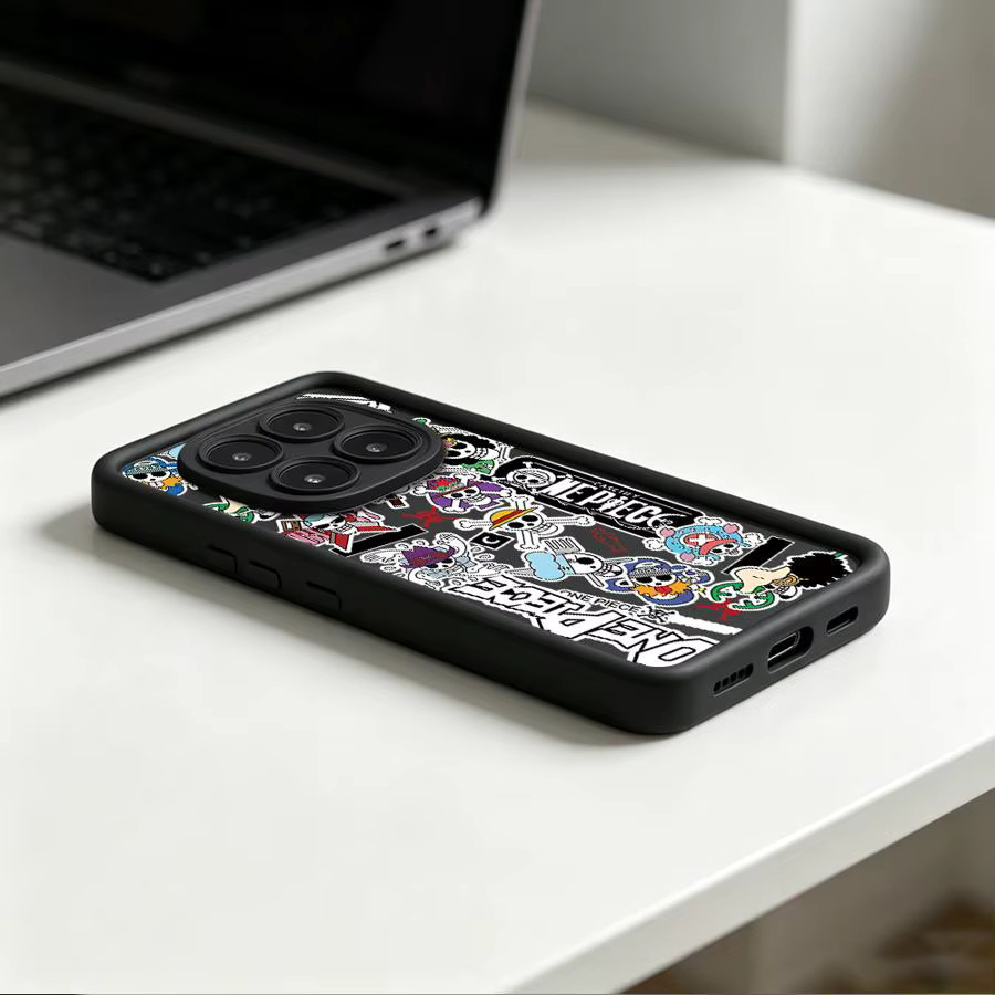 Handyhülle mit One Piece Logo für Xiaomi Redmi Note 15 Pro Plus, Note 14, Note 13, Note 12, Note 11, Note 10, Note 9, 14C, 13C, 12C in Multicolour - Bild 3