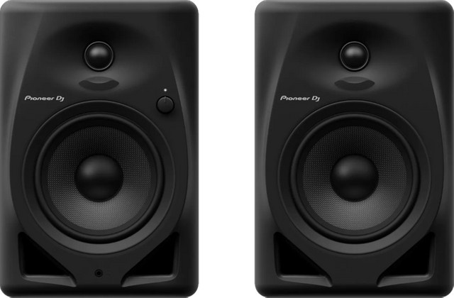 Pioneer DJ DM-50D Regallautsprecher Paar in Schwarz - Bild 1