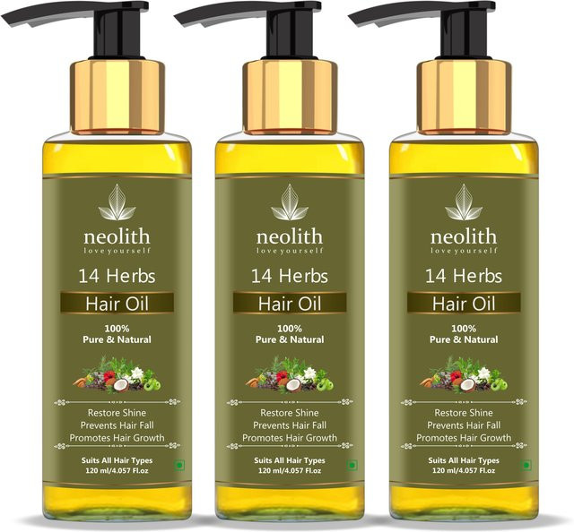 Neolith 14 Herbs Kopfhaut- und Haaröl, 100 ml - Bild 1