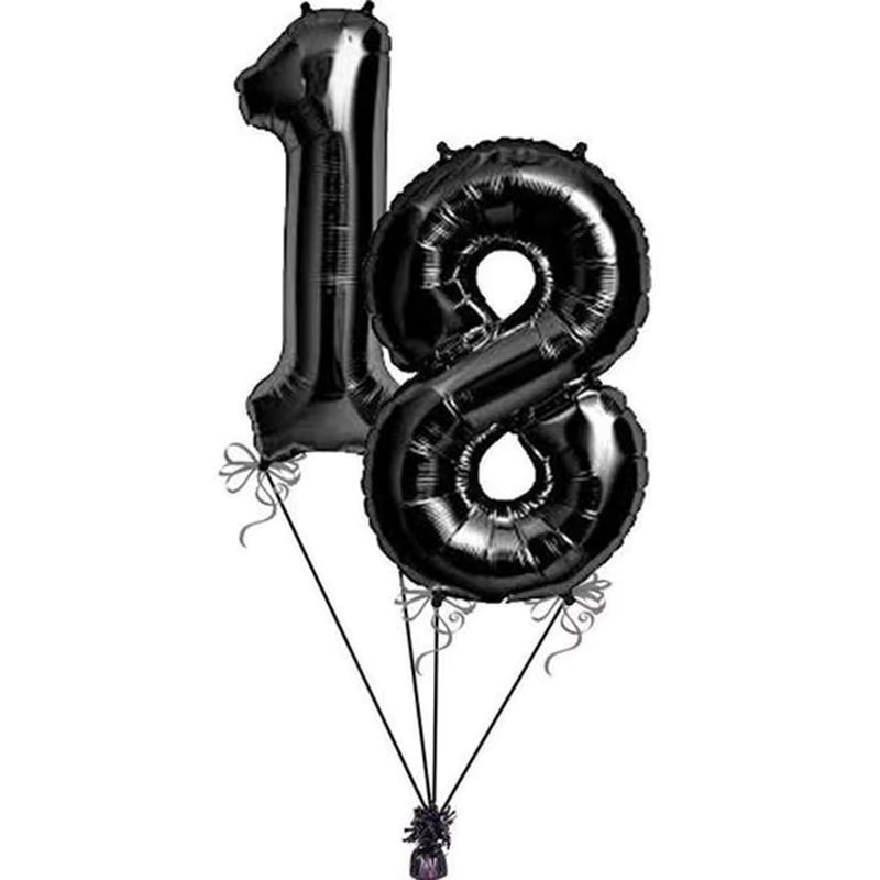 PartiesTour Ballon Nummer 18, 32-Zoll-Kugel - Bild 3