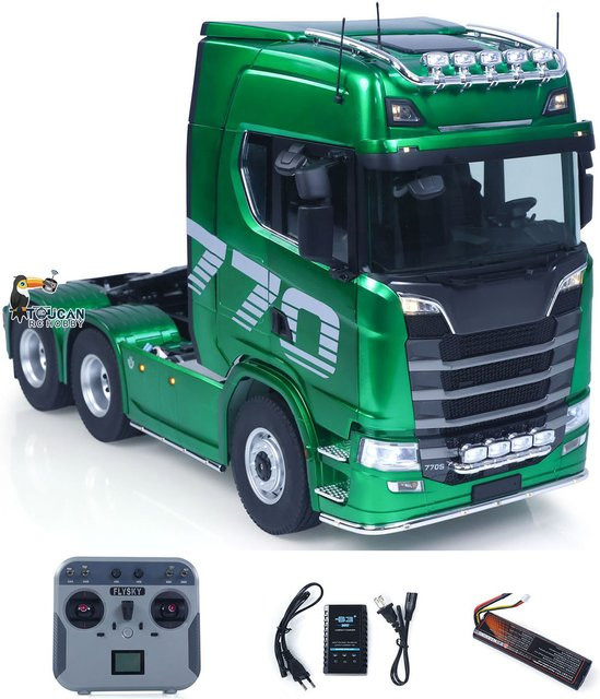 KABOLITE RC Traktor-LKW SC 770S 100 6X6 RTR, ferngesteuertes Fahrzeug, 1:14, Metall, ab 14 Jahren - Bild 1