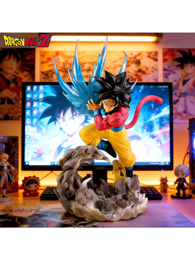Bandai Dragon Ball Super Saiyan 4 Goku, Actionfigur, Kunststoff - Bild 3