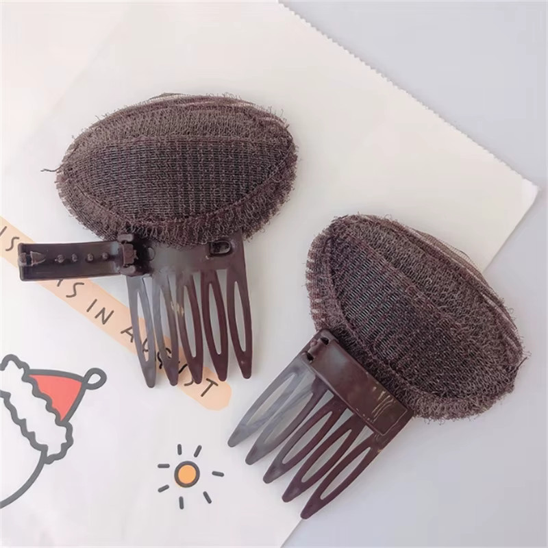 Haarstyling-Tool für Damen, schwarzer unsichtbarer Haarpuff für Volumen - Bild 4