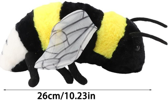 Yiran toy Honigbiene Plüschtier, Biene, ab 3 Jahren - Bild 1