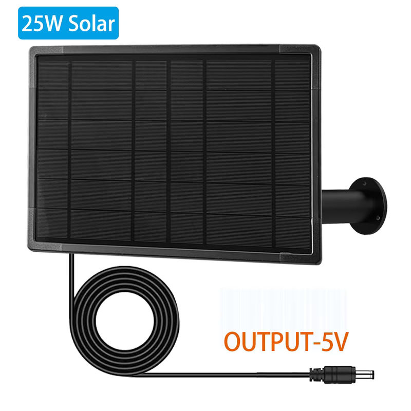 iXSolarleap 25 W Solarpanel mit MPPT-Laderegler und 5 V / 12 V Ausgang für 3G CPE 4G Router WiFi, Schwarz - Bild 6