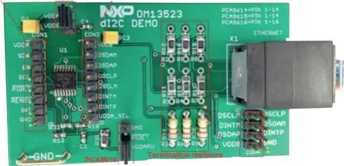 NXP Semiconductors OM13523UL Entwicklungsboard in Grün - Bild 1