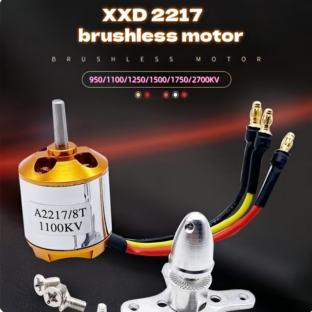 XXD Xin Xida A2217 SU27KT Hochleistungs-Brushless-Motor, Flugzeugmodell - Bild 1