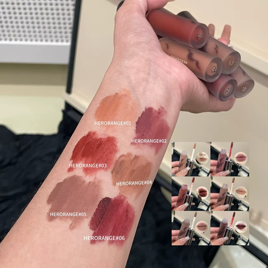 HERORANGE Lipgloss Matt, #01, Unisex - Bild 5