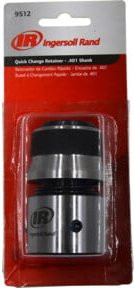 Ingersoll Rand Druckluft-Hammer Schnellwechselhalter 9512 in Silber - Bild 1