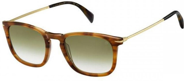 David Beckham DB 1034 S Sonnenbrille, Herren, Vollrand, Square, Brown, Beige - Bild 1
