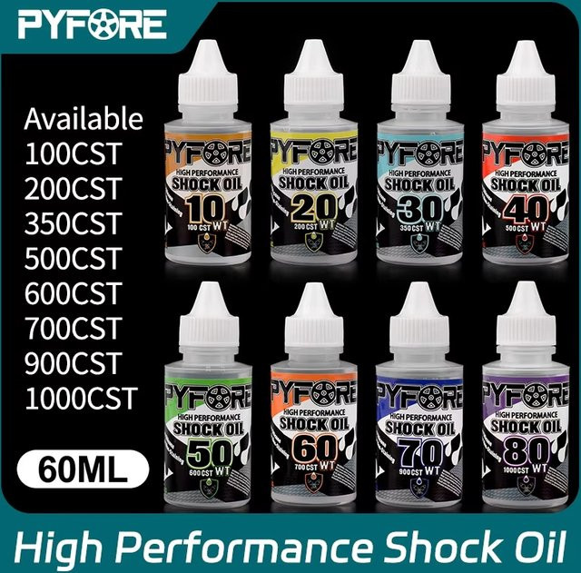 PYFORE Silikon-Stoßdämpferflüssigkeit Öl, 60 ml - Bild 1
