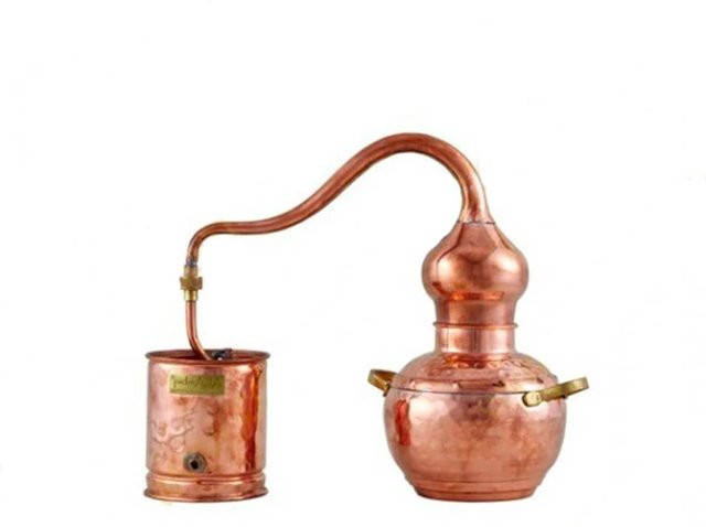 Alembic Premium Destilliergerät aus Kupfer mit 2 l Fassungsvermögen - Bild 1