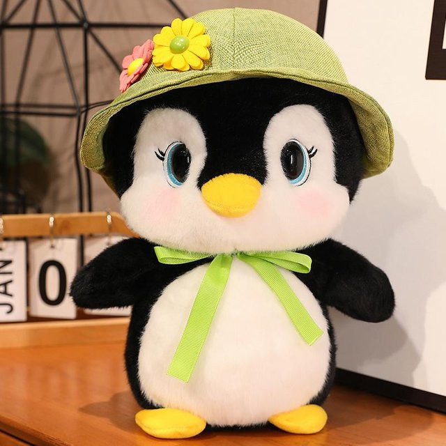 Binchi Keji Travel Pinguin Plüsch, Stofftier, grün, ab 0 Jahre - Bild 1