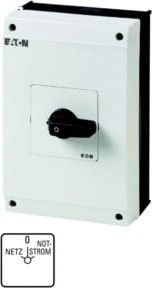 Eaton Umschalter Netz-0-Notstrom 4p 63A 22KW IP65 T5B-4-8902/I4 - Bild 1