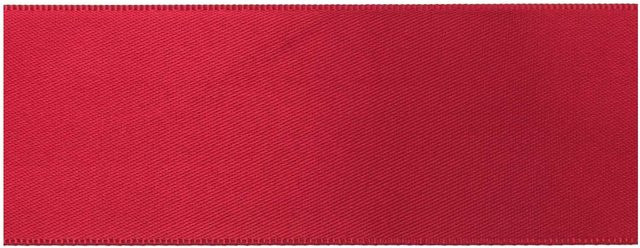 Rico Design Paper Poetry Satinband aus Polyester, Dunkelrot, Breite: 3,8 cm, Länge: 3 m - Bild 1