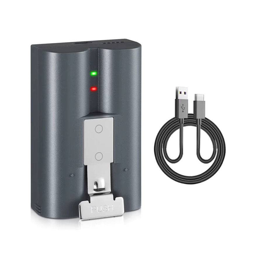 Probty Akku mit Schnellladestation 6800 mAh für Ring Video Doorbell 2/3/4/3 Plus, Spotlight Cam und Solar-Flutlicht - Bild 6