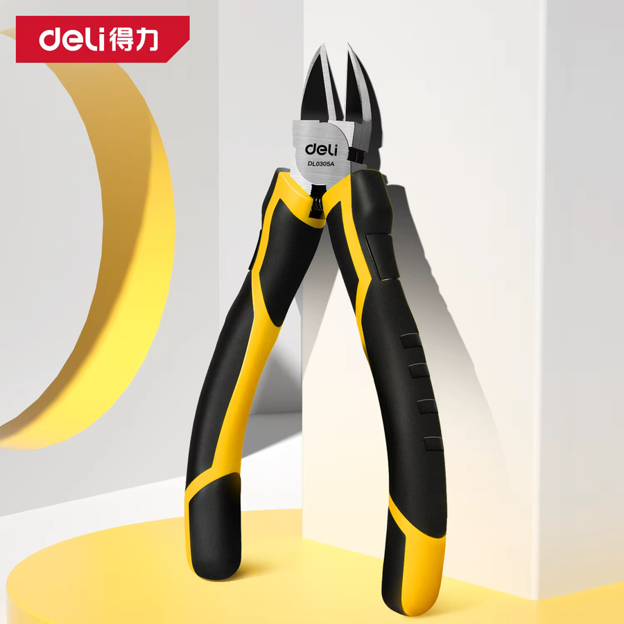Deli Mini Seitenschneider aus Chrom-Vanadium mit Kunststoffgriff für Schmuck, Draht und Kabel in 5 oder 6 Zoll - Bild 2