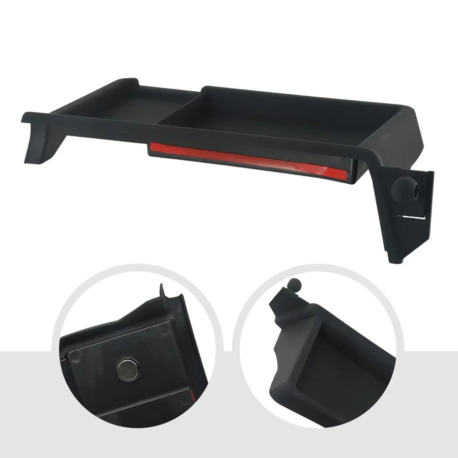 Handyhalter und Ablage für BMW U11 2023 in Schwarz - Bild 4