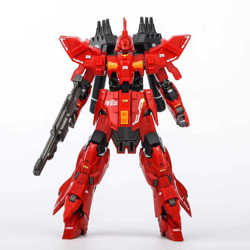 Bandai HG 1/144 Limit Star Varguil Sazabi Prototyp Bael Modellbausatz in Rot - Bild 2