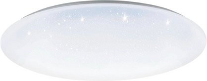 EGLO connect TOTARI-C Wand- und Deckenleuchte aus Stahl in Weiss mit dimmbarer RGBW LED und 2700-6500K Farbtemperatur - Bild 1