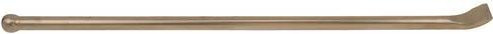 KS Tools BRONZEplus Brechstange mit Schneide und Kugel in Gold aus Messing, Länge: 1000 mm - Bild 1