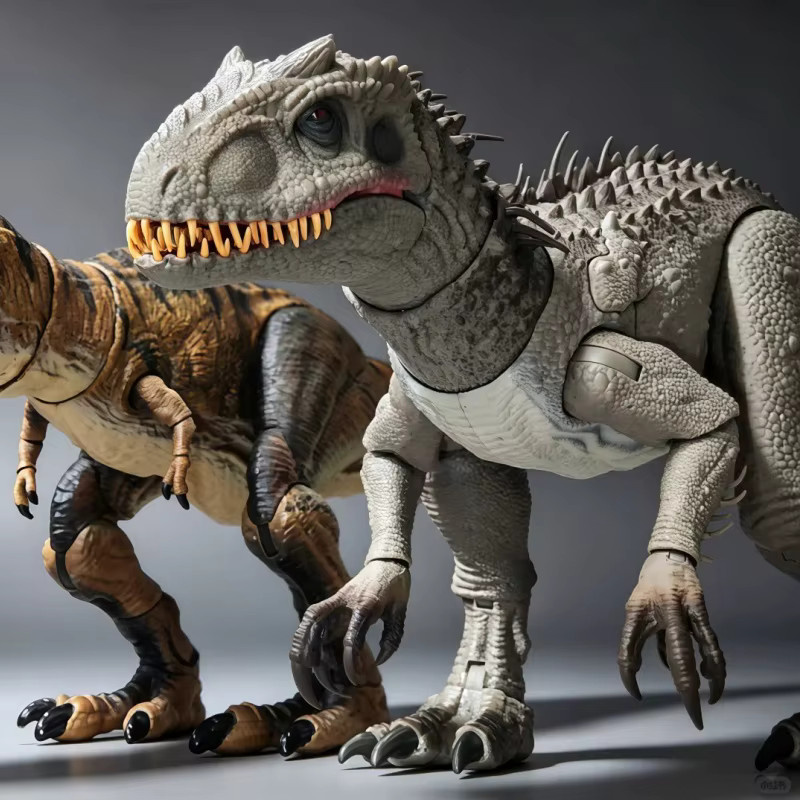 Mattel Jurassic World Hammond Collection Indominus Rex & Scorpios Rex, Dinosaurier-Actionfigur, Set - Bild 3