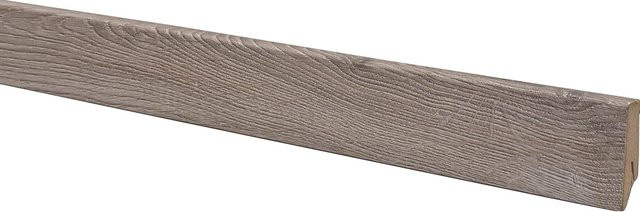 Classen Sockelleiste Neo 2.0 Tanned Oak mit Kabelkanal, Farbe Braun, B/H/T: 240 x 5,8 x 1,9 cm - Bild 1