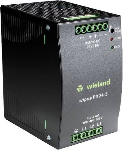 Wieland Electric 81.000.6160.0 Schaltnetzteil 24V 5A 120W Schwarz - Bild 1
