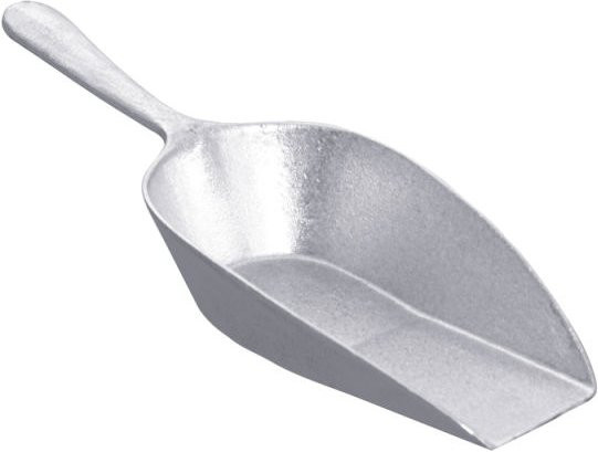 Schneider Mehl- und Gewürzschaufel aus Metall in Silber mit 450 ml Fassungsvermögen und einer Länge von 31 cm - Bild 1