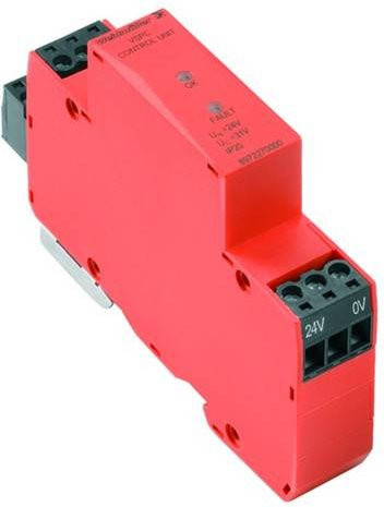 Weidmüller VSPC Control Unit 24VDC Überspannungsschutz-Auswerteeinheit in Rot und Grün - Bild 1
