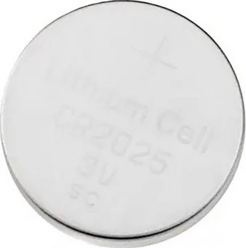 Akyga Knopfzelle CR2025 3V 150 mAh Li-MnO2 in Silber - Bild 1