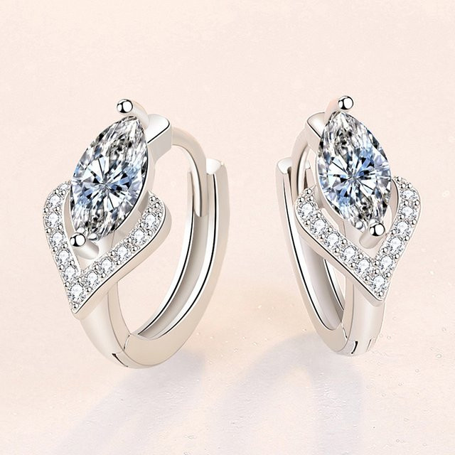 SAY Ohrringe, 925 Silber, Zirkonia, Damen - Bild 1