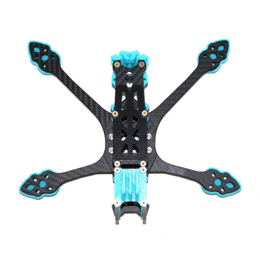 Readytosky MARK5 FPV Carbonfaserrahmen für 5 Zoll Racing Drone in Schwarz - Bild 1