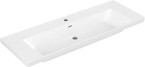 Villeroy & Boch Schrank-Waschtisch Subway 3.0 in Weiß, Wandmontage, Breite: 130 cm, Tiefe: 47 cm - Bild 1