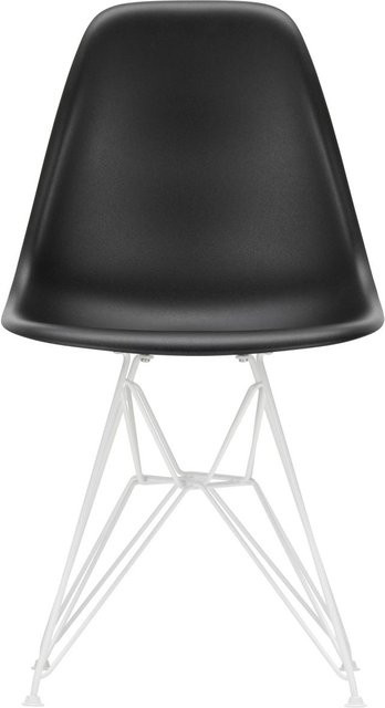 Vitra Eames Plastic Chair Dsr Outdoor Stuhl aus Kunststoff in Schwarz Matt - Bild 1
