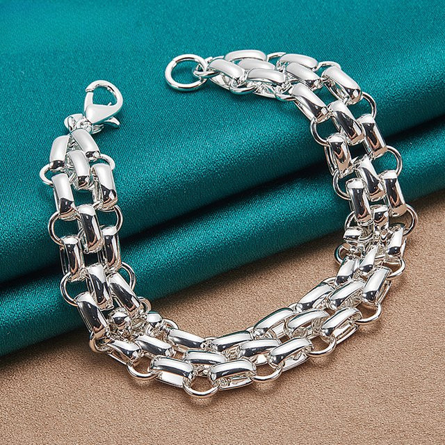 Armband Kette Silber, Damen - Bild 1