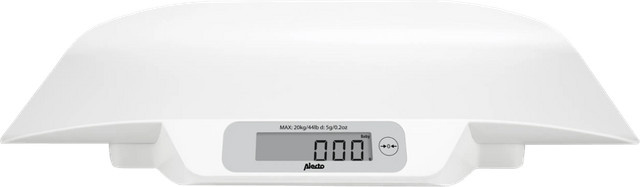 Alecto BC-30 Babywaage mit Tragetasche in Weiß - Bild 1