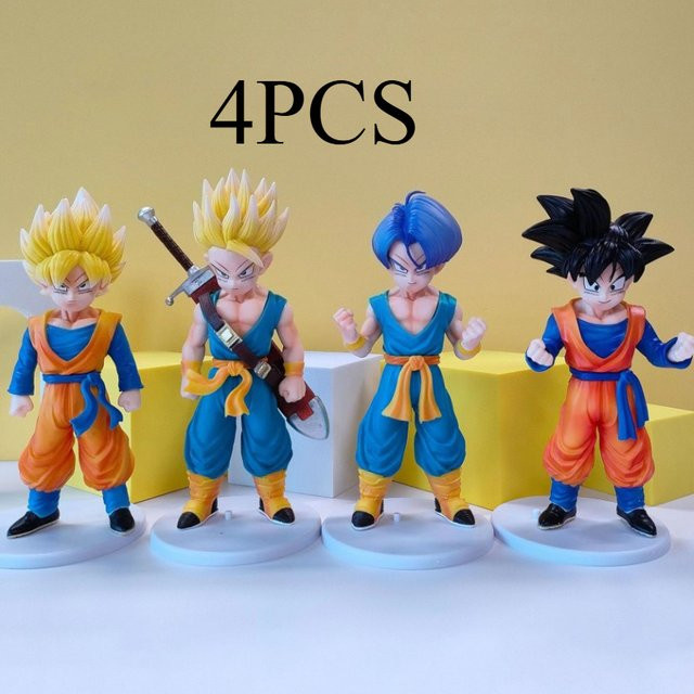 Bandai Dragon Ball, Actionfigur, 4-teiliges Set, PVC - Bild 1