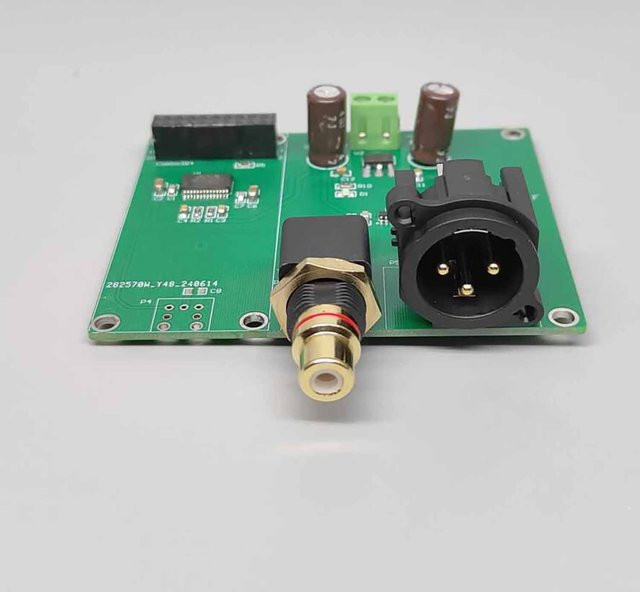 XMOS Amanero Digitale Audio-Schnittstelle mit WM8805 I2S zu AES/EBU und Koaxialwandler, 24BIT/192KHz für dein DAC-Upgrade und Studiogeräte in Grün - Bild 1