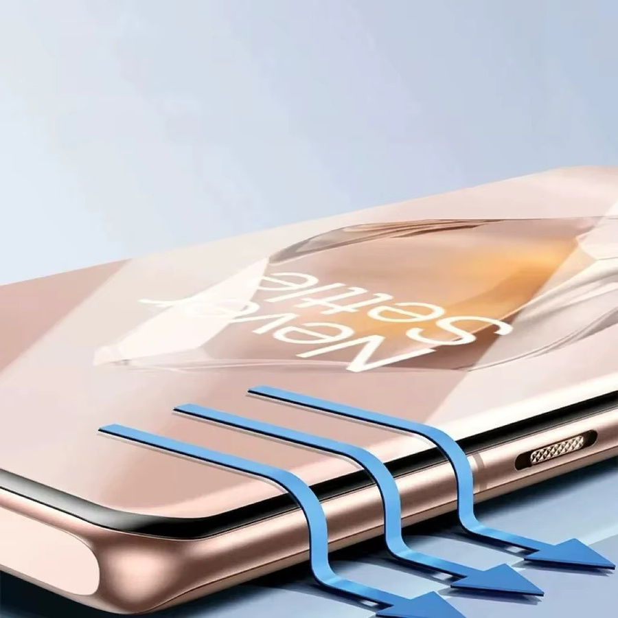 3er-Pack Keramikfolie Displayschutzfolie für Samsung Galaxy S25 S24 S23 S22 S21 Note 20 Ultra, transparent - Bild 2