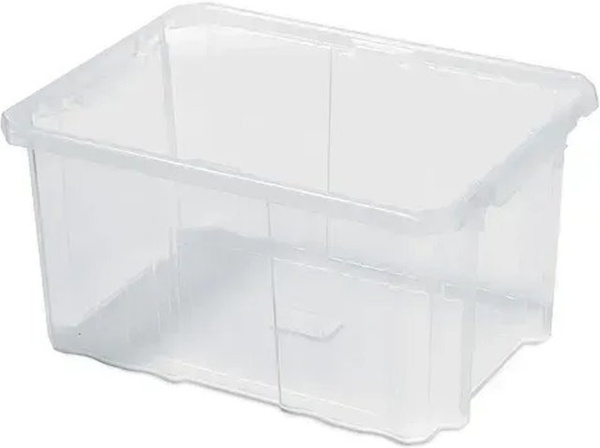 PROREGAL Aufbewahrungsbox transparent H x B x T: 16 x 30 x 20 cm