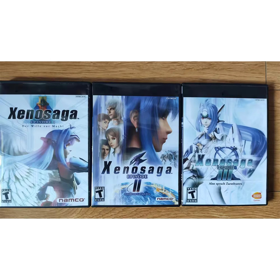 Xenosaga-Serie Rollenspiel für PlayStation 2 mit Handbuch und entsperrter Konsole - Bild 2