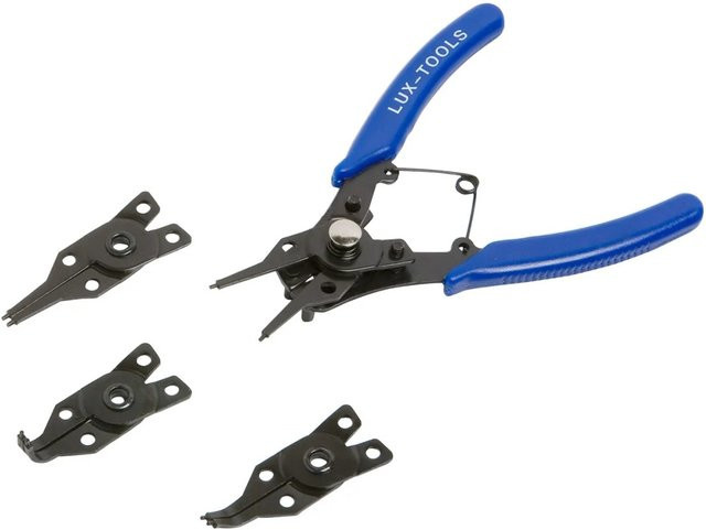 LUX-TOOLS Montage Zangensatz Classic in Blau aus gehärtetem Stahl, Länge: 150 mm - Bild 1