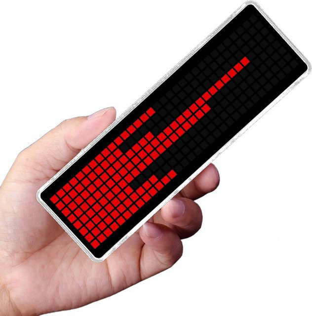 Igeteck LED Musikspektrum-Uhr Bausatz mit 256 LEDs und 16 Sprungmodi, schallaktiviertes Spektrum-Display in Multicolour - Bild 1