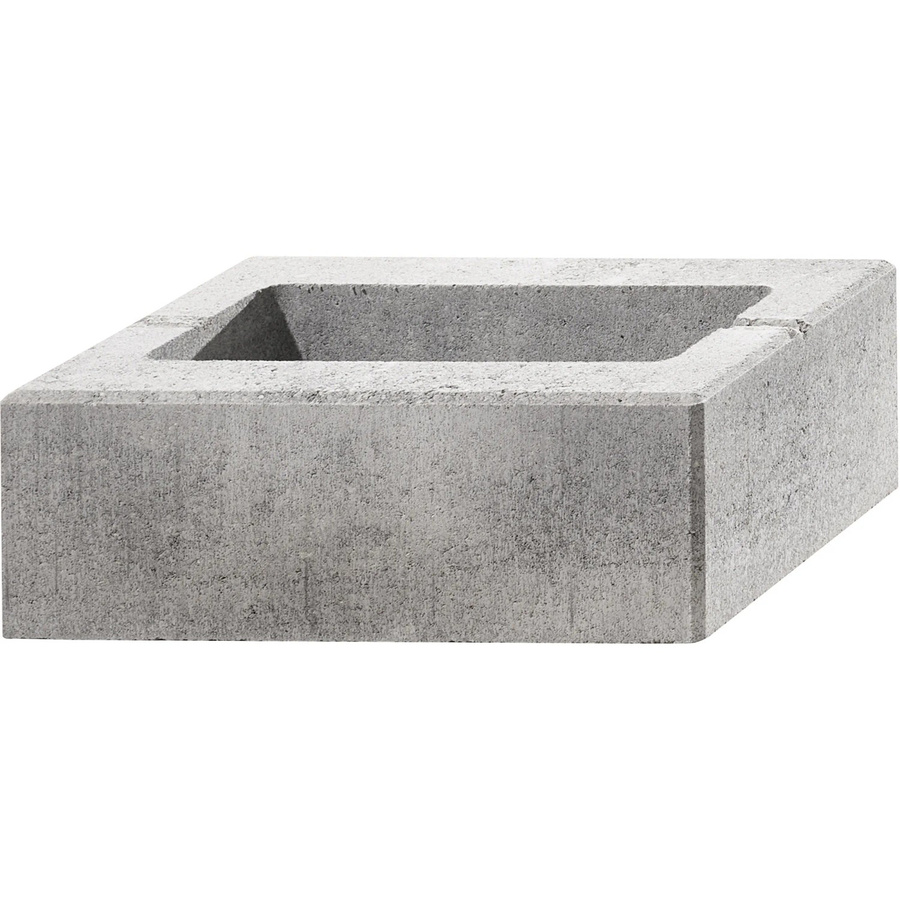 Kann Lindeza-Mauer Normalstein Grau-Alpin B/T/H: 40 x 20 x 15 cm - Bild 2