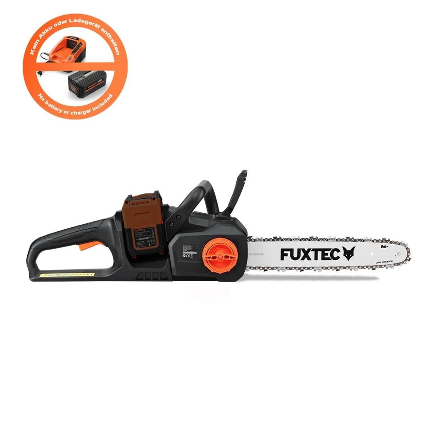 FUXTEC Akku Kettensäge FX-E2KS in Schwarz mit 2x 20V Akkus - Bild 2