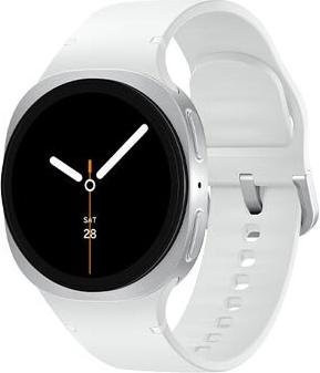 Samsung Galaxy Watch 8 BT Smartwatch 40mm Silber/Weiß mit Herzfrequenzmessung, EKG, SpO2 und Schlaftracking - Bild 1