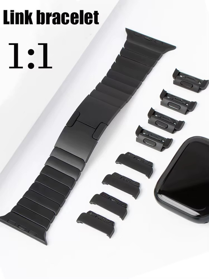Uhrenarmband Edelstahl, Silber, Unisex - Bild 3