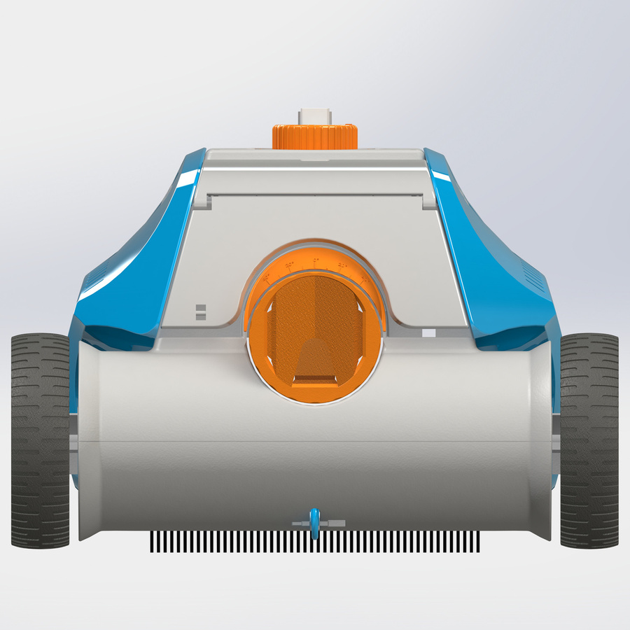 Steinbach Poolroboter Poolrunner Battery+ in Blau und Weiß für Pools bis 80 m² - Bild 2